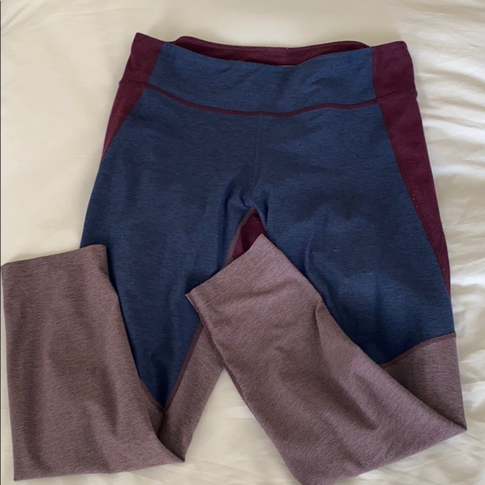 Outdoor Voices blue/purple 7/8 legging